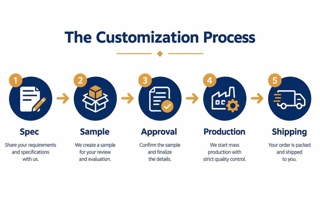 custom smart trash can process steps