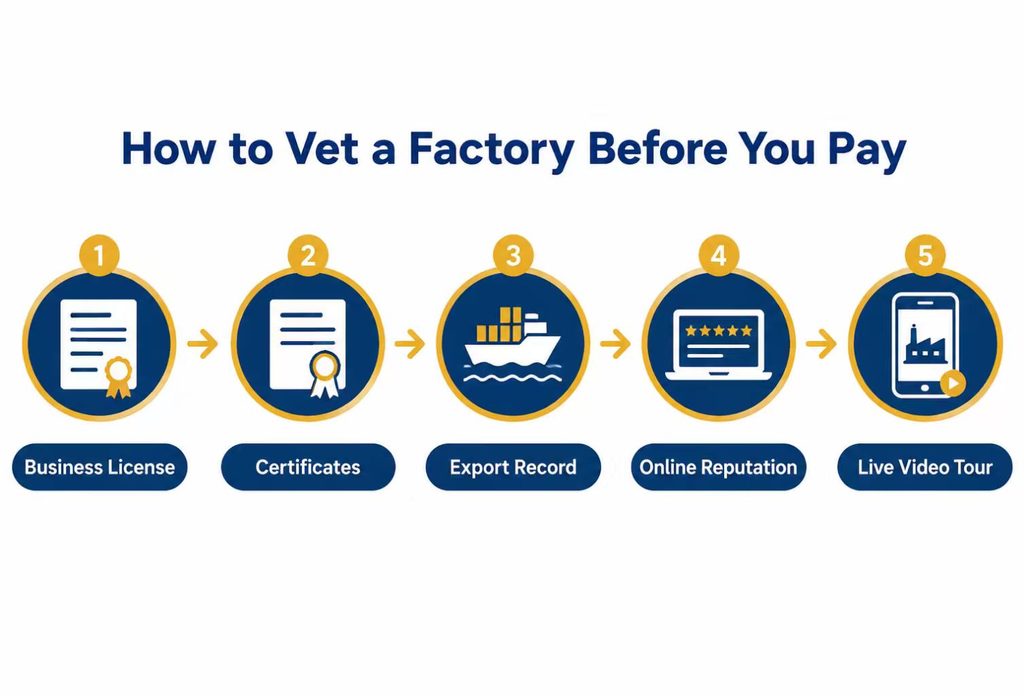 smart trash can factory vetting steps