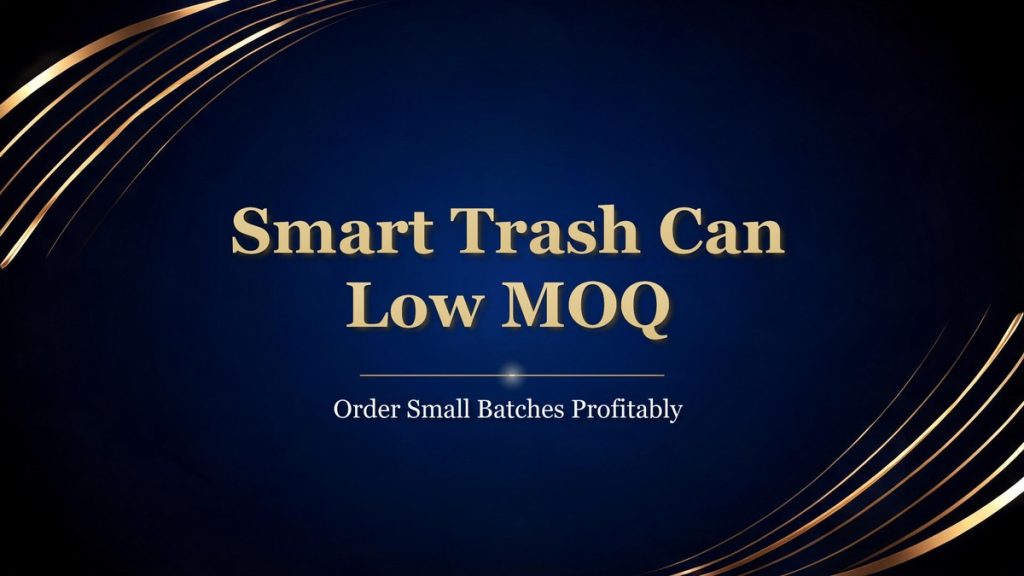 smart trash can low MOQ wholesale cover