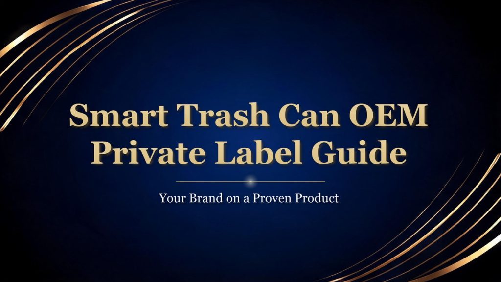 smart trash can OEM manufacturer cover